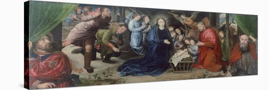 The Adoration of Shepherds-Hugo van der Goes-Stretched Canvas