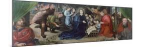 The Adoration of Shepherds-Hugo van der Goes-Mounted Premium Giclee Print