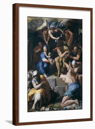 The Adoration of the Child, 1548-null-Framed Giclee Print