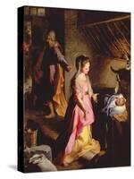 The Adoration of the Child, 1597-Federico Barocci-Stretched Canvas