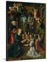 The Adoration of the Christ Child, c.1500-Master of Frankfurt-Stretched Canvas