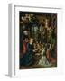 The Adoration of the Christ Child, c.1500-Master of Frankfurt-Framed Giclee Print