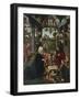 The Adoration of the Christ Child, C.1515-Jacob Cornelisz van Oostsanen-Framed Giclee Print