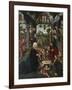 The Adoration of the Christ Child, C.1515-Jacob Cornelisz van Oostsanen-Framed Giclee Print