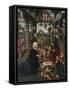 The Adoration of the Christ Child, C.1515-Jacob Cornelisz van Oostsanen-Framed Stretched Canvas