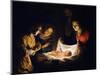 The Adoration of the Christ Child, C. 1620-Gerrit van Honthorst-Mounted Giclee Print