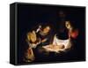 The Adoration of the Christ Child, C. 1620-Gerrit van Honthorst-Framed Stretched Canvas