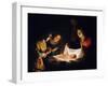 The Adoration of the Christ Child, C. 1620-Gerrit van Honthorst-Framed Giclee Print