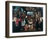 The Adoration of the Christ Child with the Boelen Family-Jacob Cornelisz van Oostsanen-Framed Giclee Print