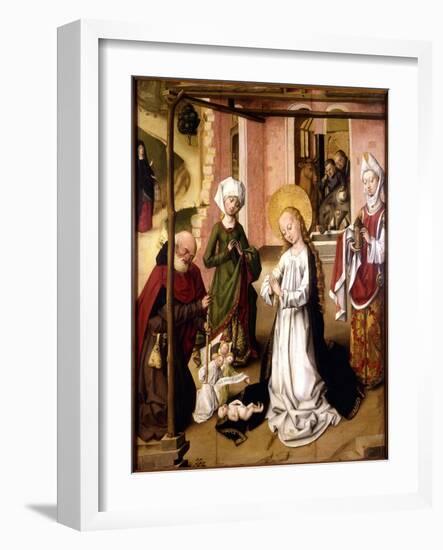 The Adoration of the Christ Child-null-Framed Giclee Print