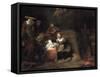 The Adoration of the Christ Child-Samuel Dirksz van Hoogstraten-Framed Stretched Canvas
