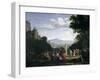 The Adoration of the Golden Calf, 1660-Claude Lorraine-Framed Giclee Print