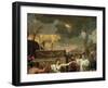 The Adoration of the Golden Calf, Before 1634 (Detail)-Nicolas Poussin-Framed Giclee Print