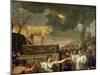 The Adoration of the Golden Calf, Before 1634 (Detail)-Nicolas Poussin-Mounted Giclee Print