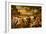 The Adoration of the Golden Calf, Before 1634-Nicolas Poussin-Framed Giclee Print