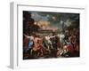 The Adoration of the Golden Calf, C1635-Nicolas Poussin-Framed Giclee Print