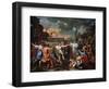 The Adoration of the Golden Calf, C1635-Nicolas Poussin-Framed Giclee Print