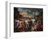 The Adoration of the Golden Calf, C1635-Nicolas Poussin-Framed Giclee Print