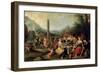 The Adoration of the Golden Calf, Late 1620S-Frans Francken II-Framed Giclee Print