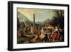 The Adoration of the Golden Calf, Late 1620S-Frans Francken II-Framed Giclee Print