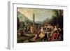 The Adoration of the Golden Calf, Late 1620S-Frans Francken II-Framed Giclee Print