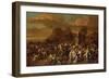 The Adoration of the Golden Calf (Oil on Canvas)-Gerard Hoet-Framed Giclee Print