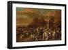 The Adoration of the Golden Calf (Oil on Canvas)-Gerard Hoet-Framed Giclee Print