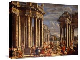 The Adoration of the Golden Calf-Viviano Codazzi-Stretched Canvas