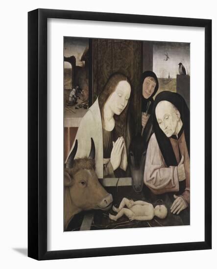 The Adoration of the Holy Child-Hieronymus Bosch-Framed Giclee Print