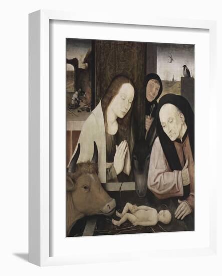 The Adoration of the Holy Child-Hieronymus Bosch-Framed Giclee Print