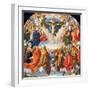 The Adoration of the Holy Trinity (the Landauer Altarpiece)-Albrecht Dürer-Framed Premium Giclee Print