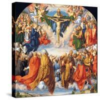 The Adoration of the Holy Trinity (the Landauer Altarpiece)-Albrecht Dürer-Stretched Canvas