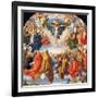 The Adoration of the Holy Trinity (the Landauer Altarpiece)-Albrecht Dürer-Framed Giclee Print