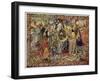 The Adoration of the Infant Jesus, 1930-WG Thomas-Framed Giclee Print