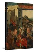 The Adoration of the Kings, 1525-Jan Mostaert-Stretched Canvas