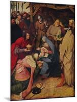 The Adoration of the Kings, 1564, (1937)-Pieter Bruegel the Elder-Mounted Giclee Print