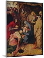 The Adoration of the Kings, 1564, (1937)-Pieter Bruegel the Elder-Mounted Giclee Print