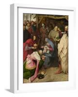 The Adoration of the Kings, 1564-Pieter Bruegel the Elder-Framed Giclee Print