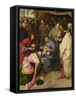 The Adoration of the Kings, 1564-Pieter Bruegel the Elder-Framed Stretched Canvas