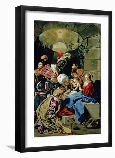 The Adoration of the Kings, 1612-Fray Juan Batista Mayno-Framed Giclee Print