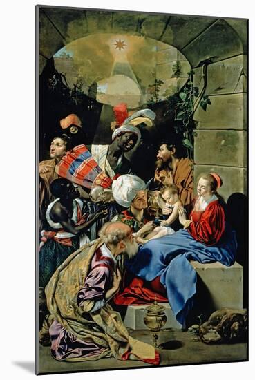 The Adoration of the Kings, 1612-Fray Juan Batista Mayno-Mounted Giclee Print