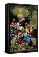 The Adoration of the Kings, 1612-Fray Juan Batista Mayno-Framed Stretched Canvas