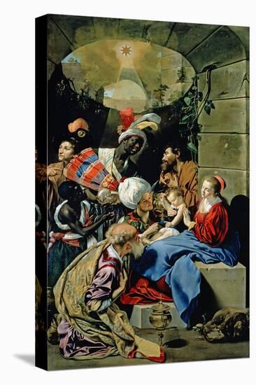 The Adoration of the Kings, 1612-Fray Juan Batista Mayno-Stretched Canvas