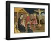 The Adoration of the Kings, and Christ on the Cross, Ca 1470-Benedetto Bonfigli-Framed Giclee Print