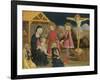 The Adoration of the Kings, and Christ on the Cross, Ca 1470-Benedetto Bonfigli-Framed Giclee Print