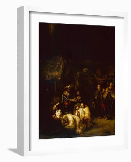 The Adoration of the Kings by Gerbrandt van den Eeckhout-Gerbrandt van den Eeckhout-Framed Giclee Print