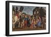 The Adoration of the Kings, C.1483-1520 (Oil on Wood)-Raphael (1483-1520)-Framed Giclee Print