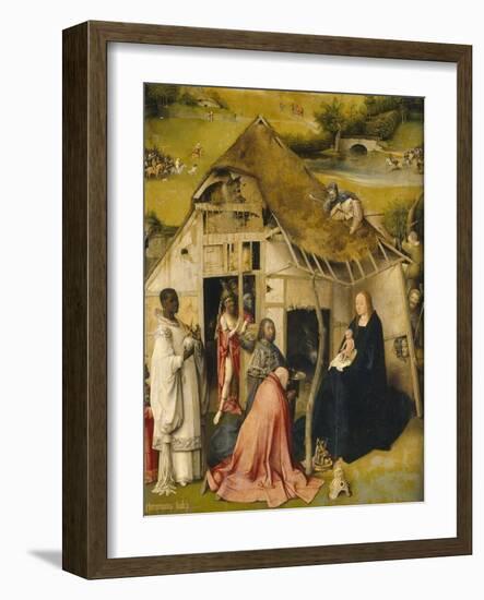 The Adoration of the Kings, C. 1495-Hieronymus Bosch-Framed Giclee Print