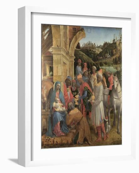 The Adoration of the Kings, C. 1500-null-Framed Giclee Print