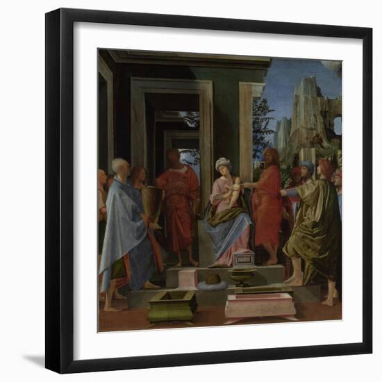 The Adoration of the Kings, C. 1500-Bramantino-Framed Giclee Print